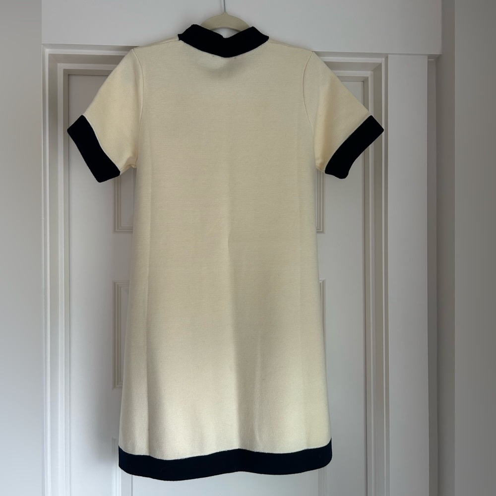 Tuckernuck Cream and Black Dress - Picture 5 of 6